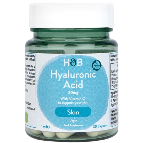 Hyaluronic Acid with Vitamin C, 20mg - 30 caps - Vitax.ro