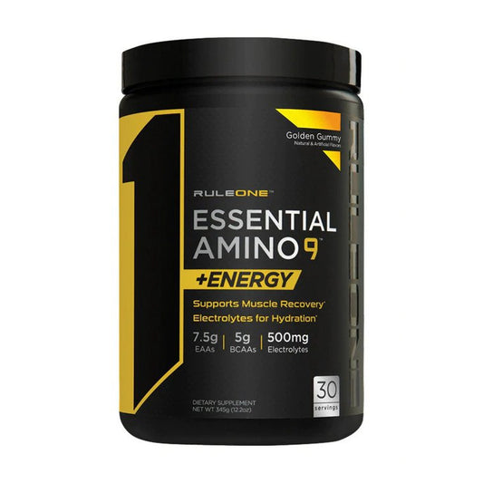 Essential Amino 9 + Energy, Golden Gummy - 345g - Vitax.ro