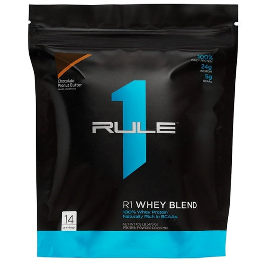R1 Whey Blend, Chocolate Peanut Butter - 476g - Vitax.ro