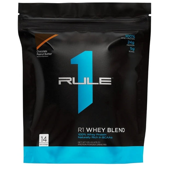 R1 Whey Blend, Chocolate Peanut Butter - 476g - Vitax.ro