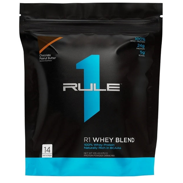 R1 Whey Blend, Chocolate Peanut Butter - 476g - Vitax.ro