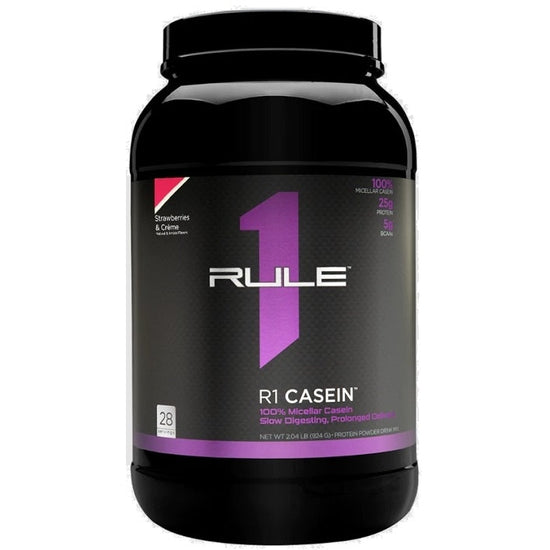 R1 Casein, Strawberries & Creme - 924g - Vitax.ro
