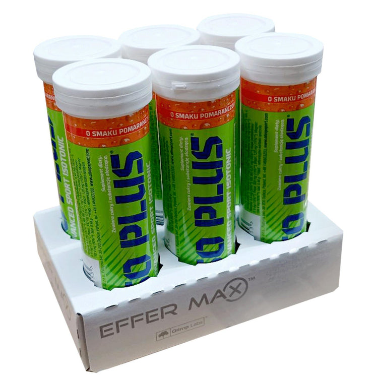 Iso Plus Effervescent, Orange - 6 x 10 tabs - Vitax.ro