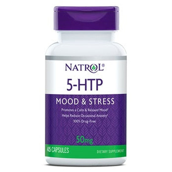 5-HTP, 50mg - 45 caps - Vitax.ro