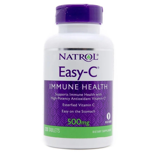 Easy-C, 500mg - 120 tabs - Vitax.ro