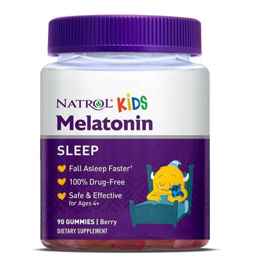 Kids Melatonin, Berry - 90 gummies - Vitax.ro
