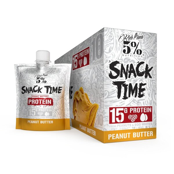 Snack Time - Legendary Series, Peanut Butter - 10 pouches - Vitax.ro