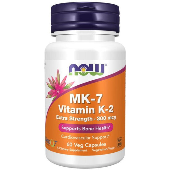 MK-7 Vitamin K-2, 300mcg Extra Strength - 60 vcaps - Vitax.ro
