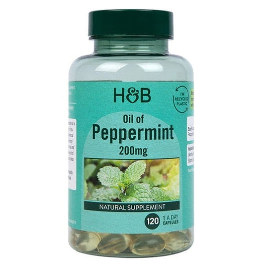 Oil of Peppermint, 200mg - 120 caps - Vitax.ro