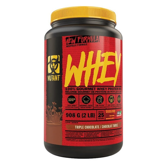 Mutant Whey, Triple Chocolate - 908g - Vitax.ro