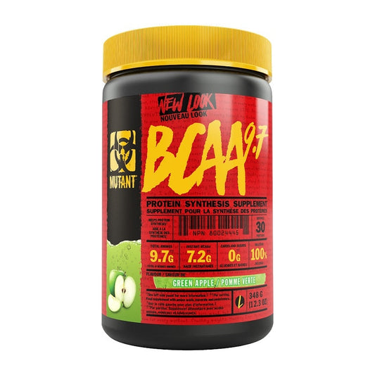 Mutant BCAA 9.7, Green Apple - 348g - Vitax.ro