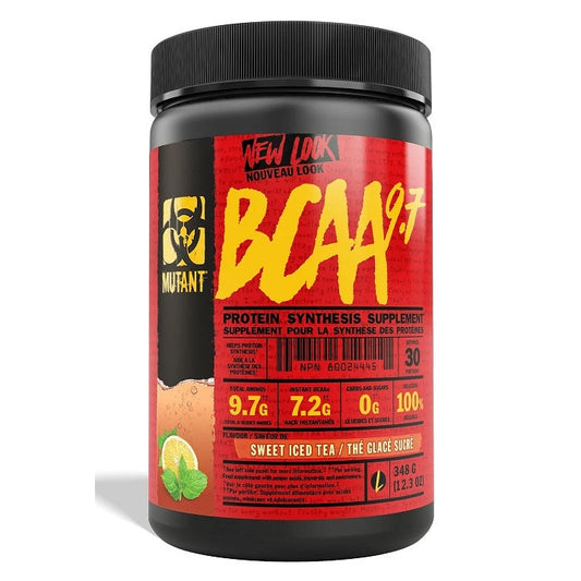 Mutant BCAA 9.7, Sweet Iced Tea - 348g - Vitax.ro