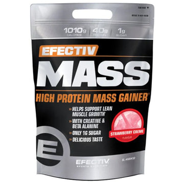 Mass, Strawberry Creme - 5400g - Vitax.ro