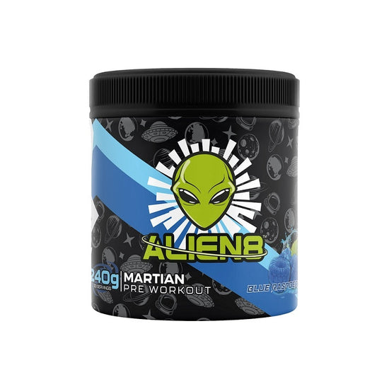 Martian Pre-Workout, Blue Raspberry - 240g - Vitax.ro