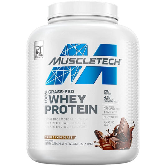 Grass-Fed 100% Whey Protein, Triple Chocolate - 2100g - Vitax.ro