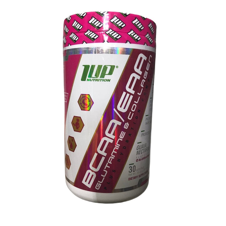 Her BCAA/EAA Glutamine & Collagen Plus Hydration Complex, Guava Nectarine - 465g - Vitax.ro