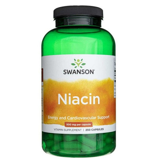 Niacin, 500mg - 250 caps - Vitax.ro