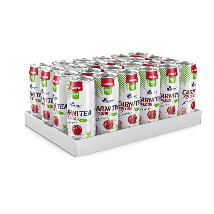 Carni Tea Xplode Zero, Cherry - 24 x 330 ml. - Vitax.ro