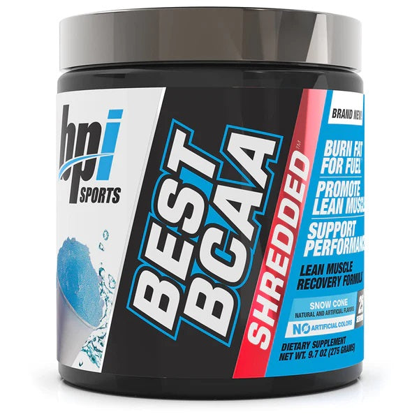 Best BCAA Shredded, Snow Cone - 275g - Vitax.ro