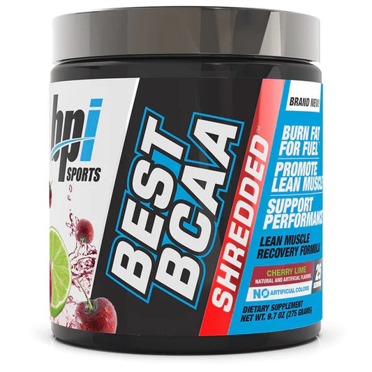Best BCAA Shredded, Cherry Lime - 275g - Vitax.ro
