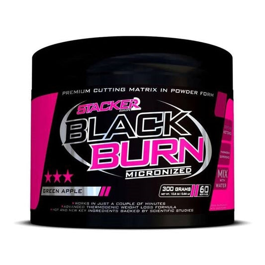 Black Burn Micronized, Green Apple - 300g - Vitax.ro