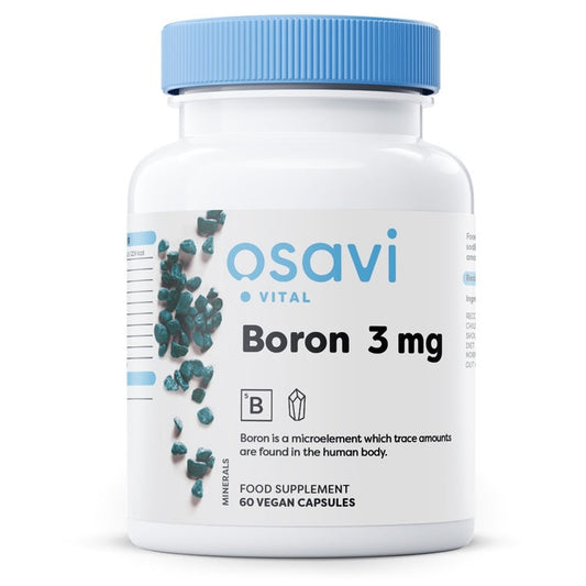 Boron, 3mg - 60 vegan caps - Vitax.ro