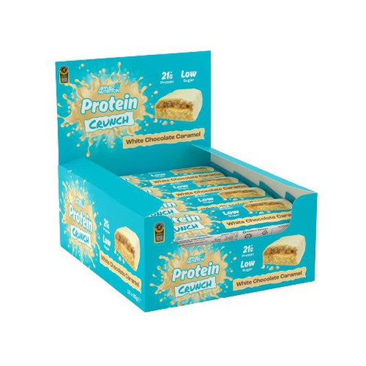 Applied Protein Crunch Bar, White Chocolate Caramel - 12 x 62g (EAN 5056555201237) - Vitax.ro