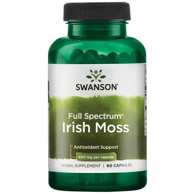 Full Spectrum Irish Moss, 400mg - 60 caps - Vitax.ro