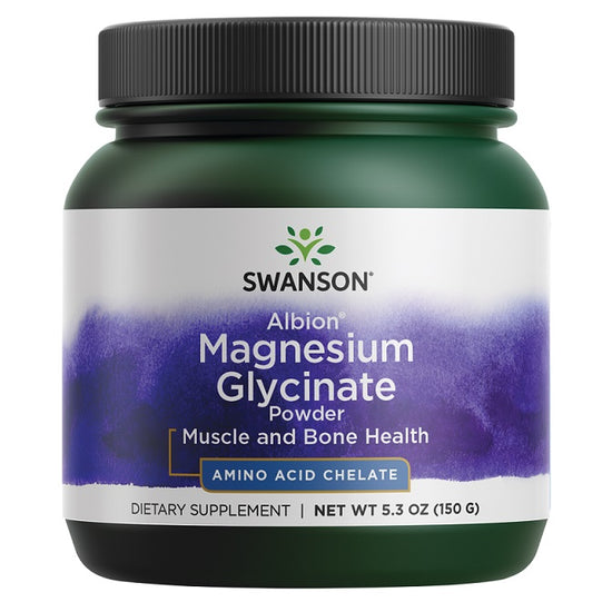 Albion Magnesium Glycinate Powder - 150g - Vitax.ro