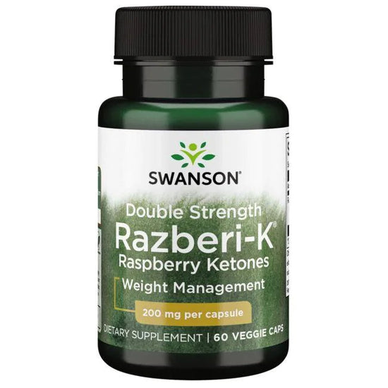 Double Strength Razberi-K, 200mg - 60 vcaps - Vitax.ro