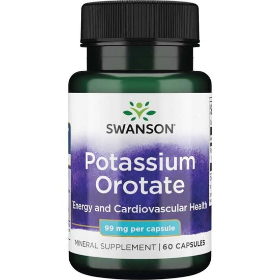 Potassium Orotate, 99mg - 60 caps - Vitax.ro