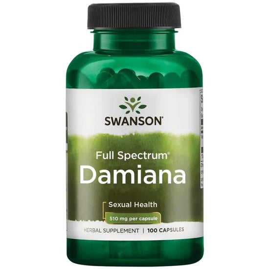 Damiana, 510mg - 100 caps - Vitax.ro