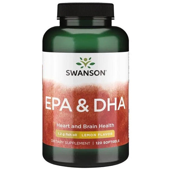 EPA & DHA, Lemon - 120 softgels - Vitax.ro