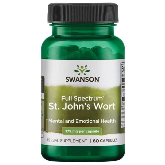 Full Spectrum St. John's Wort, 375mg - 60 caps - Vitax.ro