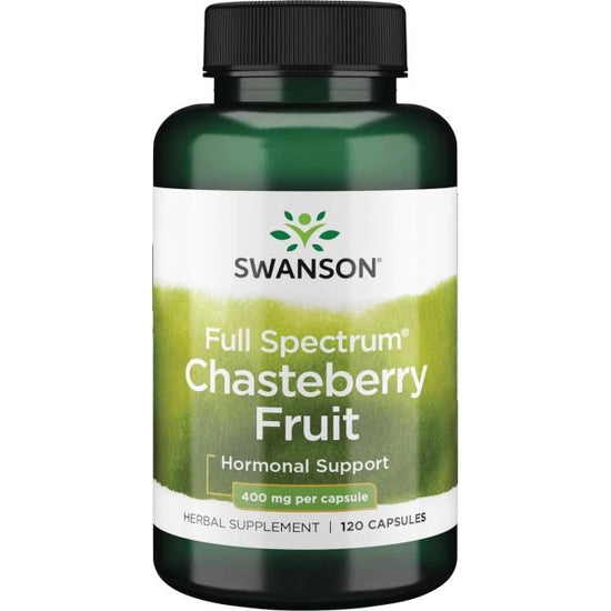 Full Spectrum Chasteberry Fruit, 400mg - 120 caps - Vitax.ro
