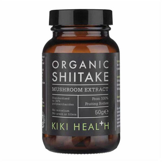 Shiitake Extract Powder Organic - 50g - Vitax.ro