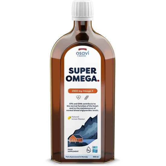 Super Omega, 2900mg Omega 3 (Lemon) - 500 ml. - Vitax.ro