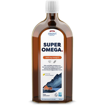 Super Omega, 2900mg Omega 3 (Lemon) - 500 ml. - Vitax.ro