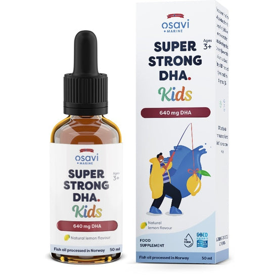 Super Strong DHA Kids, 640mg DHA (Lemon) - 50 ml. - Vitax.ro