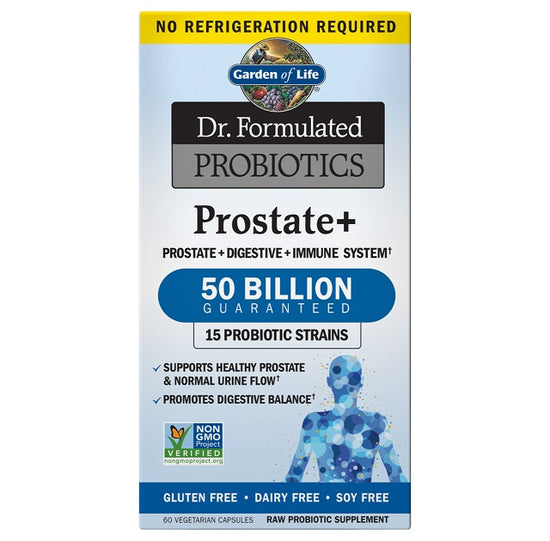 Dr. Formulated Probiotics Prostate+ - 60 vcaps - Vitax.ro