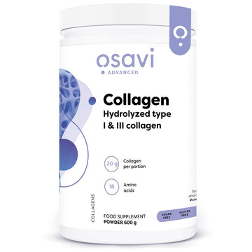 Collagen Hydrolyzed, Type I & III - 600g - Vitax.ro