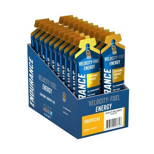 Endurance Energy Isotonic Energy Gel, Tropical (EAN 5056555201534) - 20 x 60g - Vitax.ro