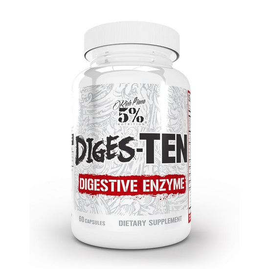Diges-TEN Digestive Enzyme - 60 caps - Vitax.ro