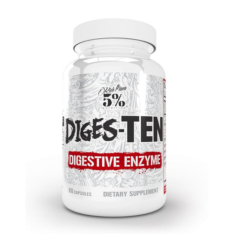 Diges-TEN Digestive Enzyme - 60 caps - Vitax.ro