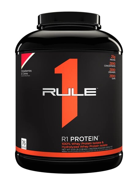 R1 Protein, Strawberries & Creme - 2280g - Vitax.ro