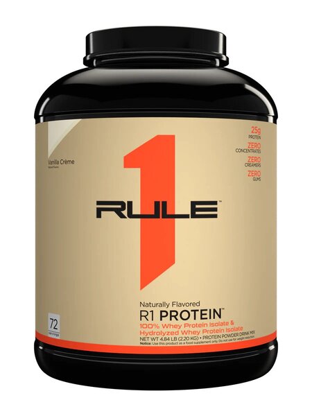 R1 Protein Naturally Flavored, Vanilla Creme - 2200g - Vitax.ro