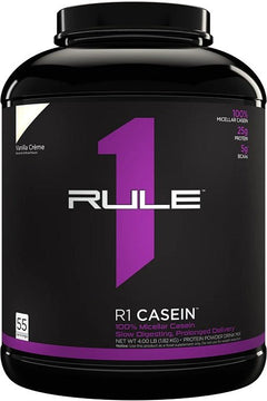 R1 Casein, Vanilla Creme (EAN 196671004420) - 1820g - Vitax.ro