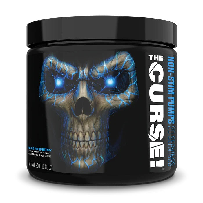 The Curse! Non-Stim Pumps, Blue Raspberry - 266g - Vitax.ro