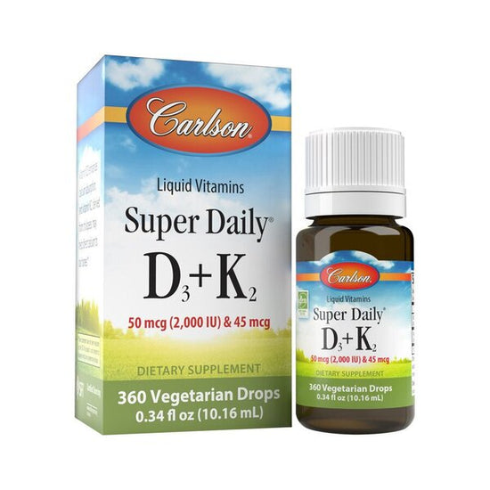 Super Daily D3 + K2, 2000 IU - 10 ml. - Vitax.ro
