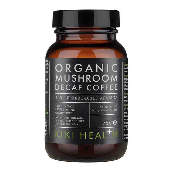 Decaffeinated Mushroom Coffee Organic - 75g - Vitax.ro
